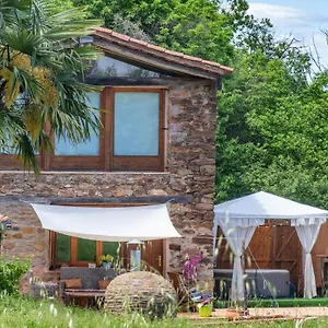 Rural Estilo Farm Con Jacuzzi Y Chimenea Apartamento
